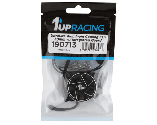 1UP Racing UltraLite Aluminum 30mm High-Speed Fan Cooling (Black)