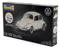Revell 1/32 1968 Volkswagen Beetle Plastic Model Kit w/Paint, Brush & Cement