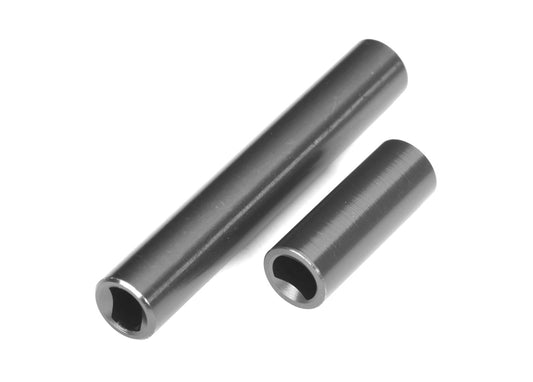 TRX-4M Gray Aluminum Center Driveshafts (F&R)