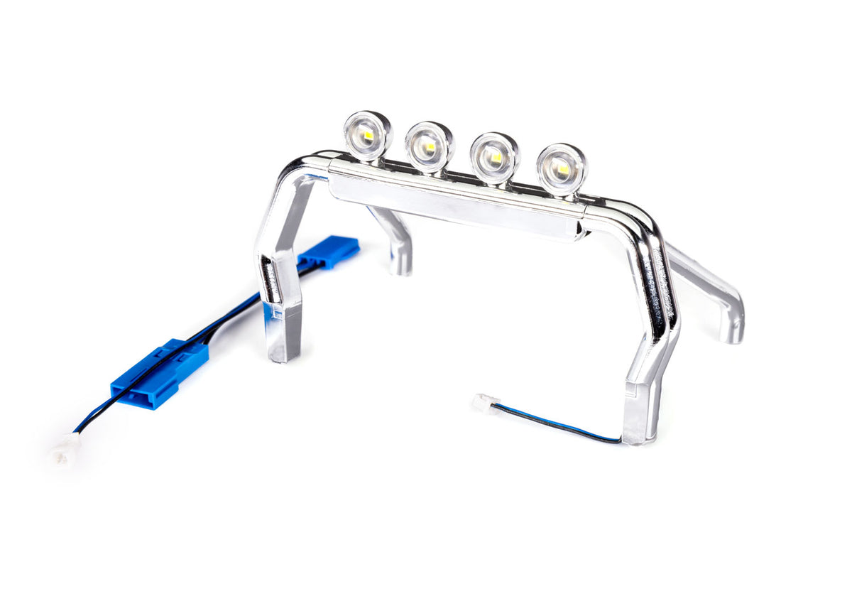 TRX-4MT Lighted Chrome Roll Bar