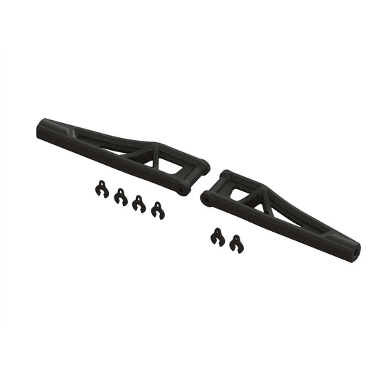 Front Upper Suspension Arms, 120mm (1 Pair): EXB