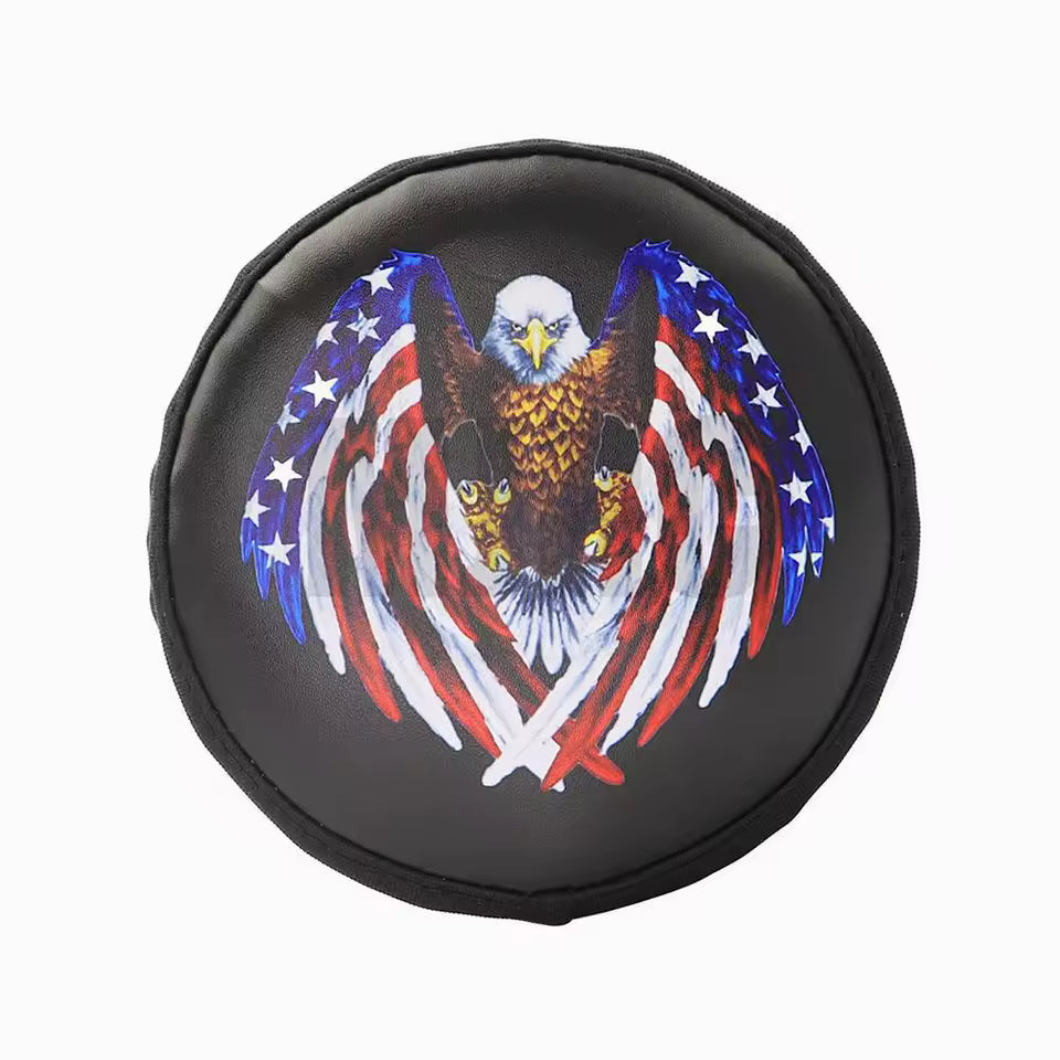 SPARE TIRE COVER FOR 1/10TH SCALE