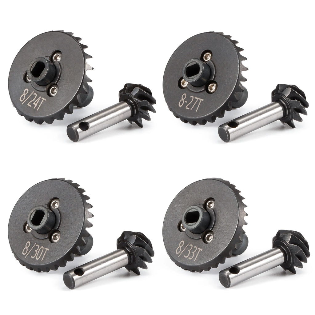 AXIAL RING AND PINION GEARS OD, UD AND STOCK