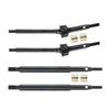 TRX4M Driveshaft 5mm Extended +2mm- Front and Rear Axle Shafts