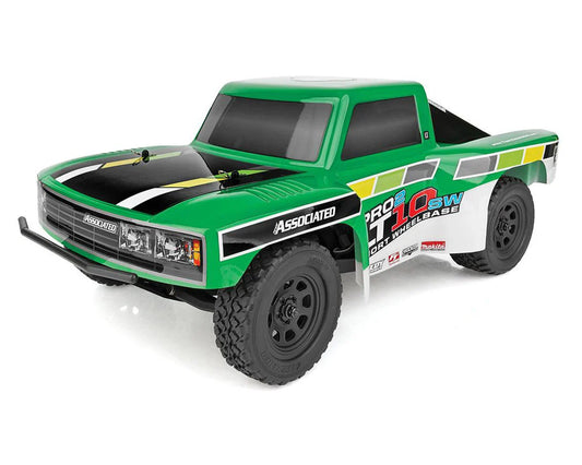 Team Associated Pro2 LT10SW 1/10 RTR 2WD Brushless Short Course Truck (Green) w/2.4GHz Radio