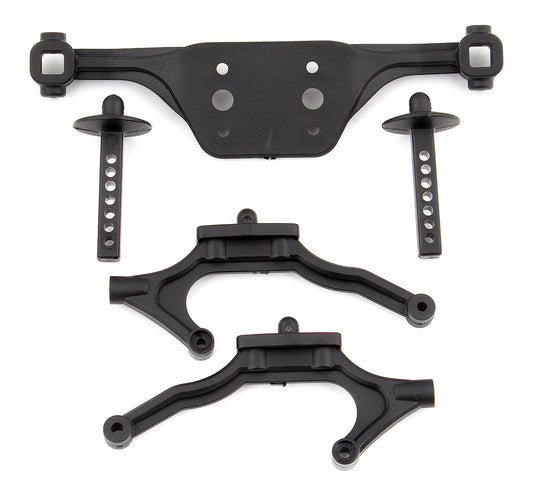 Rear Body Mounts, Fits: ProSC10, Reflex DB10, DR10 and Trophy Rat