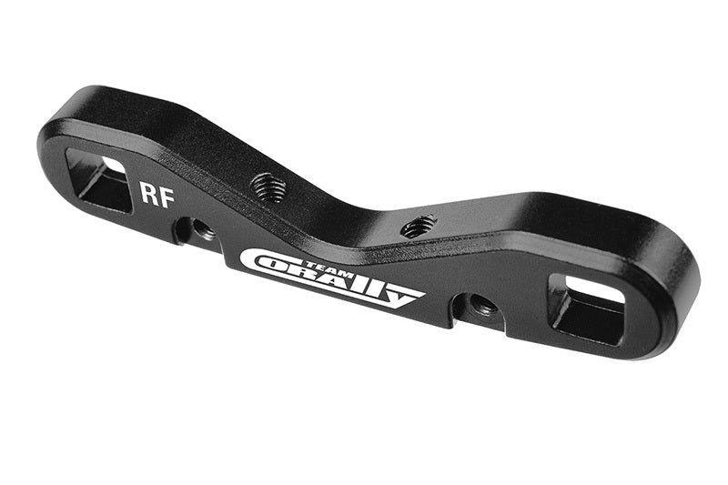 Suspension Arm Mount HD, Rear-Front, 8mm, Aluminum, Black, for Kagama