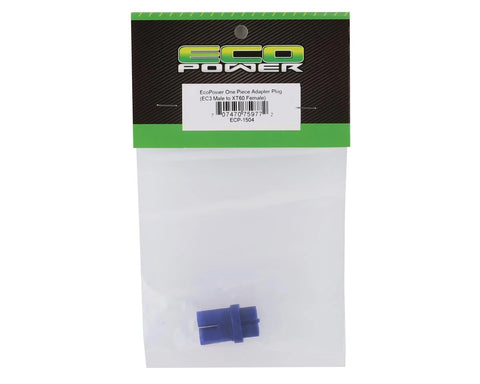 EcoPower One Piece Adapter Plug (EC3 Male to XT60 Female)