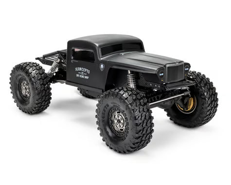 JConcepts Anvil 1/10 Rock Crawler Pre-Trimmed Body (Clear) (12.3") (Cab Only)