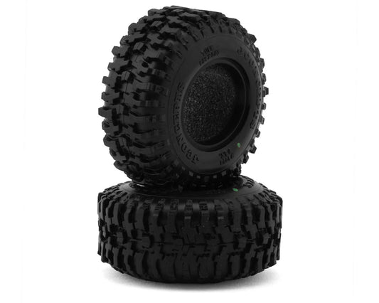 JConcepts Tusk 1.0" All Terrain Crawler Tires (2) (2.25”) (TRX-4M) (Green)