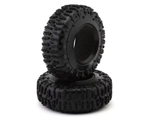 JConcepts Ruptures 2.2" All Terrain Rock Crawler Tires (2) (OD - 4.75”) (Green) w/Foam Inserts