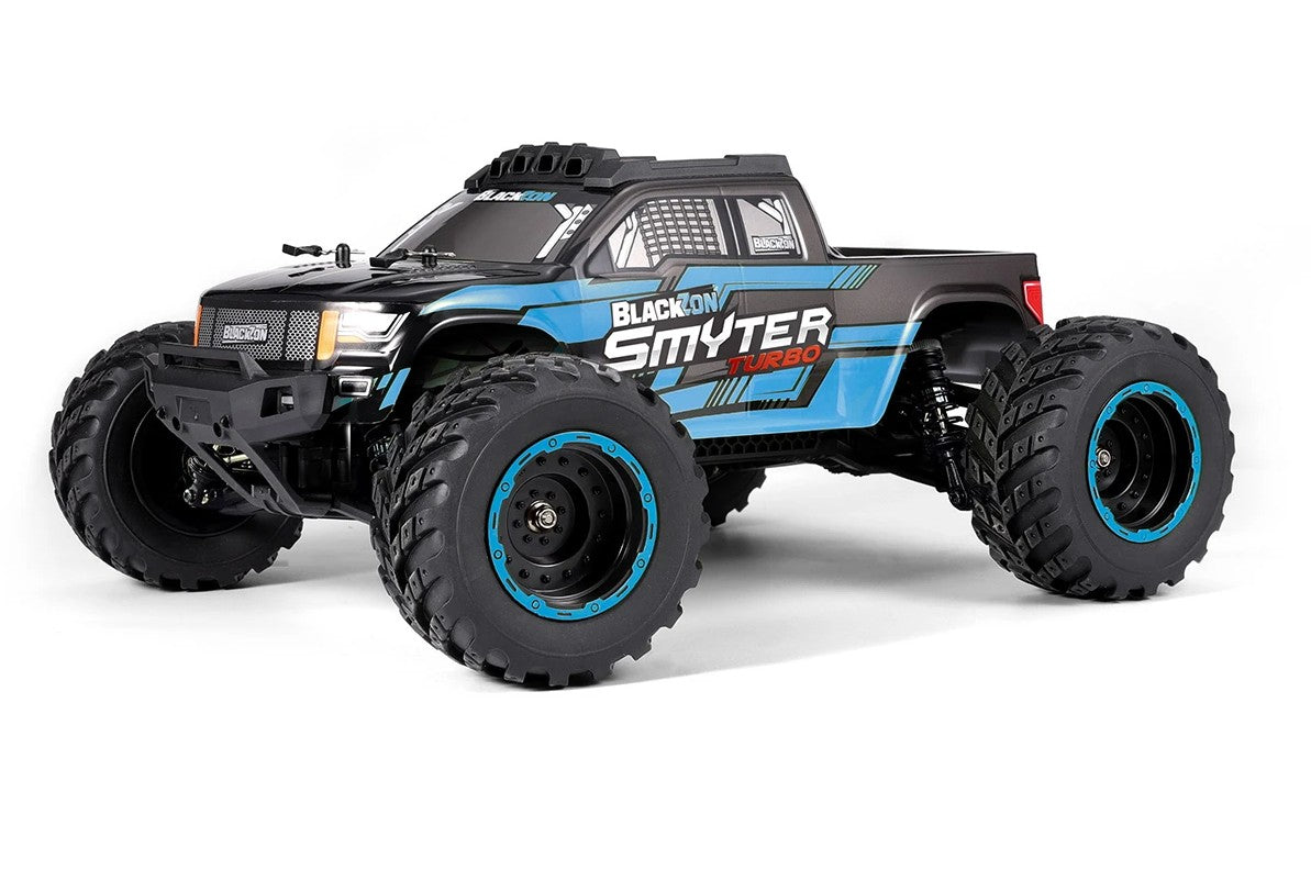 Smyter MT Turbo 1/12 4WD RTR 3S Brushless Monster Truck - Blue