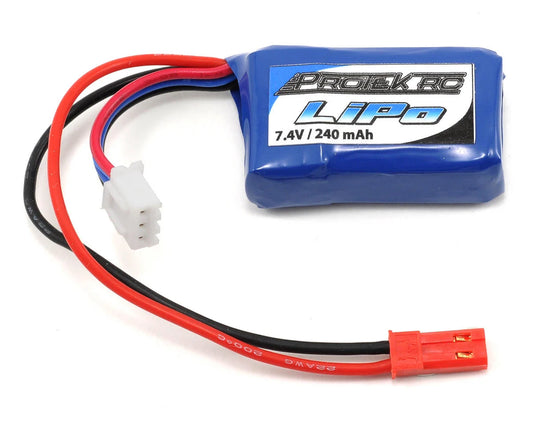 ProTek RC 2S High Power 30C Micro LiPo Battery (7.4V/240mAh) w/JST Connector