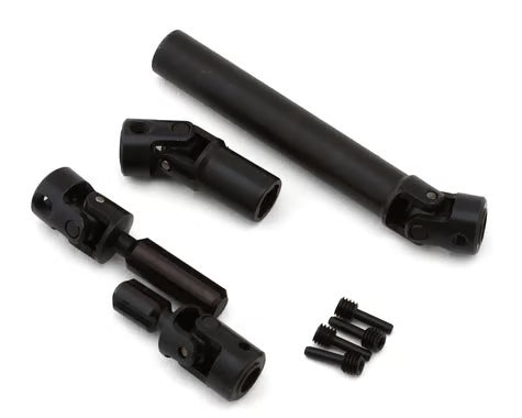 Redcat Ascent-18 Apex Steel Center Universal Driveshafts Set (Front/Rear)