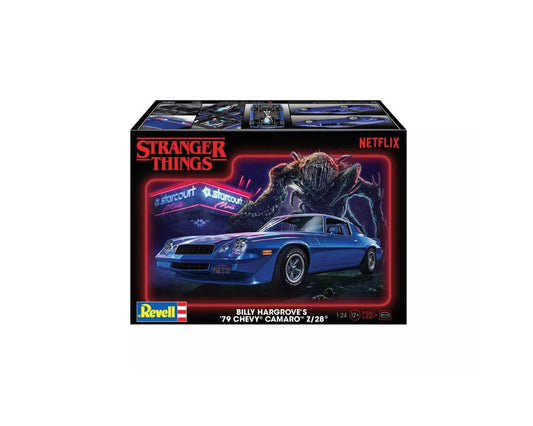 Revell 1/24 Stranger Things™ Billy Hargrove's '79 Chevy® Camaro™ Z/28® Plastic Model Kit