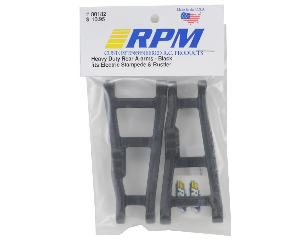 RPM Traxxas Rustler/Stampede Rear A-Arms (Black) (2)