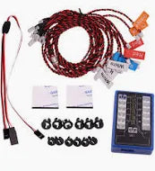 2 LED Lamp Light, Strobe KIT