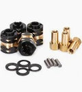 1/18 BRASS WHEEL HEX HUB EXTENDERS