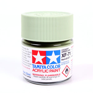Acrylic Paint XF-71 Cockpit Green, 23ml Bottle