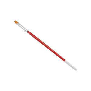 Golden Taklon Flat Brush, Size 1/0, 1 Brush
