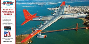 1/184 B-36 Peacemaker Plastic Model Airplane Kit with Swivel Stand