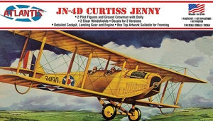 1/48 Curtiss Jenny JN-4 Airplane Plastic Model Kit Skill LVL 2