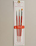 3-Ox Hair Brush Set, 1/4", 3/8", 1/2"