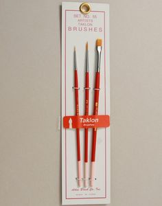 3-Ox Hair Brush Set, 1/4", 3/8", 1/2"