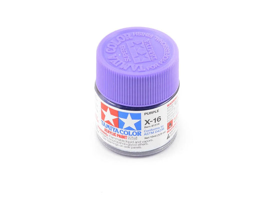 Tamiya X-16 Purple Acrylic Paint (10ml)