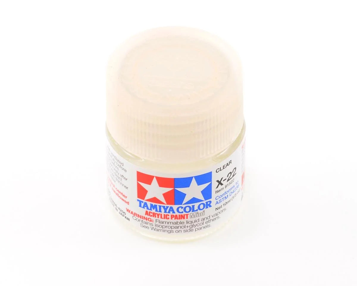 Tamiya X-22 Clear Acrylic Paint (10ml)