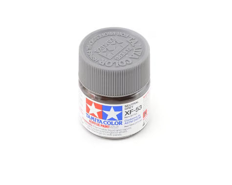 Tamiya XF-53 Flat Neutral Grey Acrylic Paint (10ml)