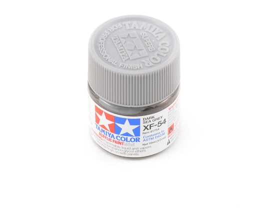 Tamiya XF-54 Flat Dark Sea Grey Acrylic Paint (10ml)
