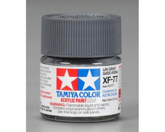 Tamiya XF-77 IJN Flat Grey Acrylic Paint (10ml)