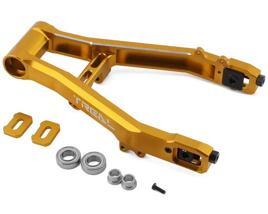 Treal Hobby Losi Promoto Adjustable CNC Aluminum Swingarm (Gold)