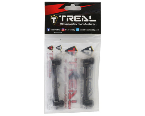 Treal Hobby Axial SCX10 III/Capra Hardened Steel Driveshafts (2) (91-125mm)