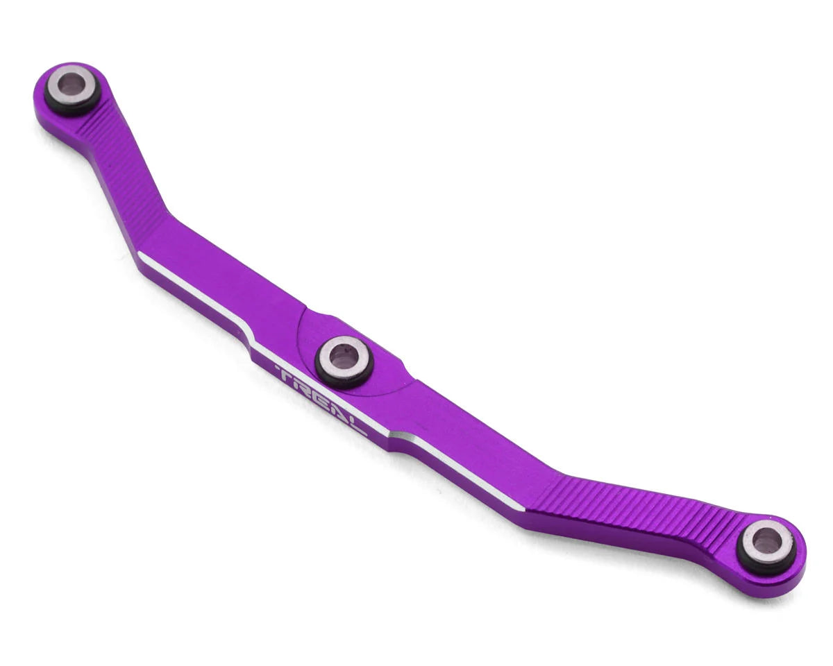 Treal Hobby TRX-4M Aluminum Front Steering Link (Purple)