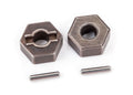 12 mm Steel Wheel Hex Hubs (2)