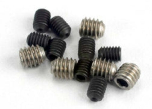 1548 Set (grub) screws, 3x4mm (8)/ 4x4mm (stainless) (4)