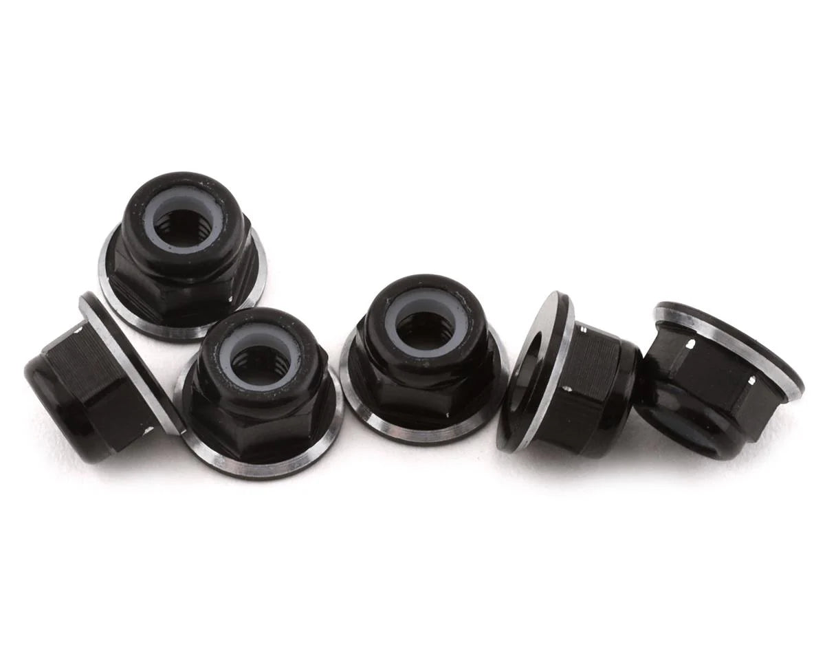 1UP Racing 4mm Serrated Aluminum Locknuts