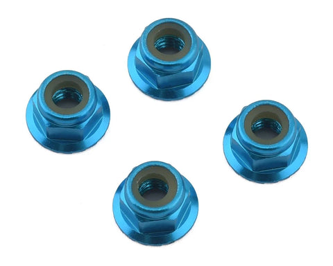 1UP Racing 4mm Serrated Aluminum Locknuts