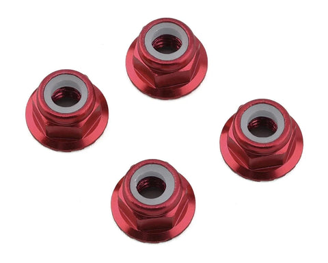 1UP Racing 4mm Serrated Aluminum Locknuts