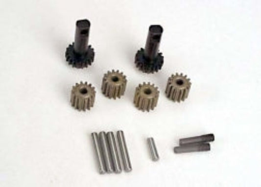 2382Planet gears (4)/ planet shafts (4)/ sun gears (2)/sun gear alignment shaft (1) all hardened steel