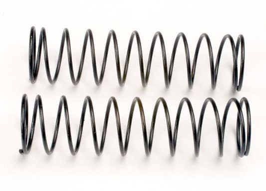 Springs, front (black) (2) Black front springs for Traxxas Ultra Shocks. (2)