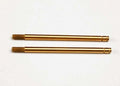 Shock shafts, hardened steel, titanium nitride coated (xx-long) (2)