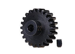 Gear, 22-T pinion (32-p), heavy duty (machined, hardened steel)/ set screw