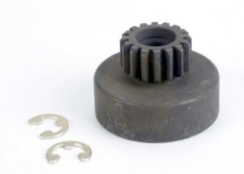 4116 Clutch bell, (16-tooth)/5x8x0.5mm fiber washer (2)/ 5mm E-clip (requires #2728 - ball bearings, 5x8x2.5mm (2)
