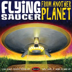 Polar Lights Flying Saucer From Another Planet 1/144 Scale Model Kit