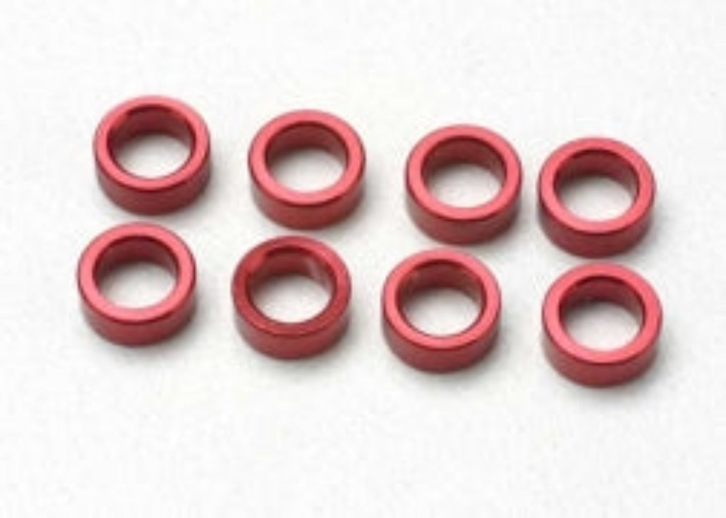 5133 Spacer, pushrod (aluminum, red) (use with 5318 or 5318X pushrod and 5358 progressive 2 rockers) (8)