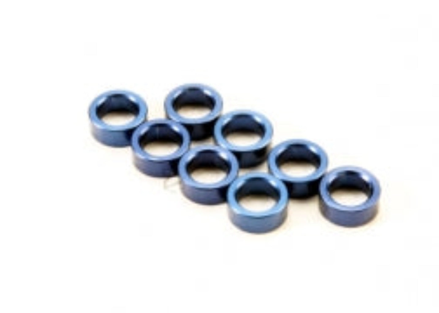 5133A Spacer, pushrod (aluminum, blue) (use with 5318 or 5318X pushrod and 5358 progressive 2 rockers) (8)