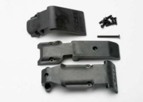5337 Skid plate set, front (2 pieces, plastic)/ skid plate, rear (1 piece, plastic)